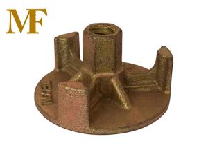 China Golden Electric Galvanized 15/17mm Formwork 3 Wings Nut 0.65KG 100mm factory