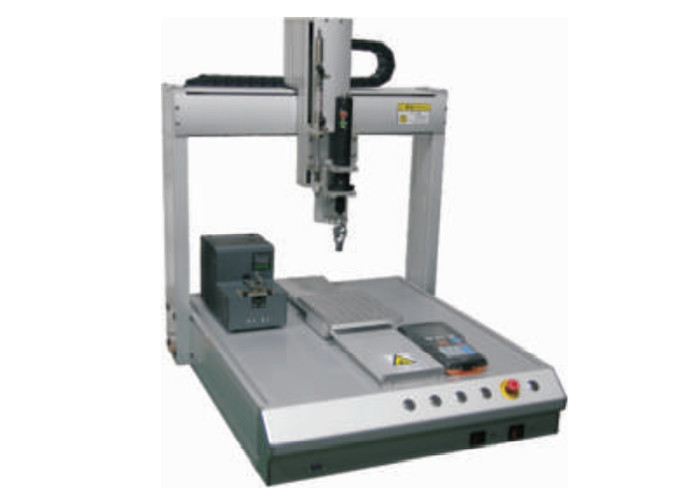 Single-Y Adsorption 300mm Automatic Soldering Machine / Auto Solder Machine