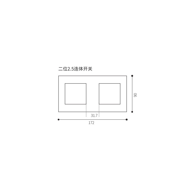 New Design Bedroom Socket And Switch Button