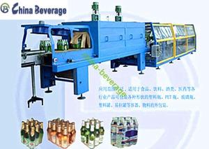 China Automatic PE Film Shrink Wrap Packaging Machine For Bottle Customized Capacity factory