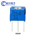 3323 Series Single Turn Metal Glass Glaze Trim Potentiometer