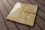Decorative Dishes Fitting Floor Tile Golden Color PVD Vacuum Coating Machine/