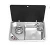 Hot Sales RV Cooker Gas Built-in 2 Burner camping Gas Stove LPG