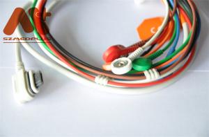China Telemetry Leadwire ECG Cable 5 Lead Snap 2008594-002 2008594-001 factory