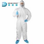 Chemical Resistant GB24539-2009 Full Body Disposable Coveralls