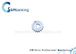 High Performance Hitachi ATM Machine Parts White Gear 4P008884-001 OEM