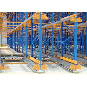 Flexible Material Racking System , Radio Shuttle Warehouse Racking System