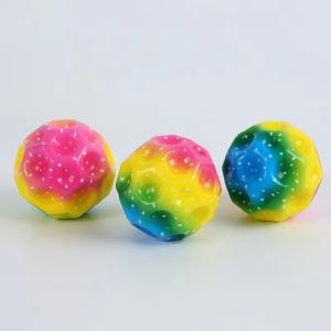 China Indoor Outdoor Play Space Galaxy Bouncy Ball Stress Ball for Hand-eye Coordination factory