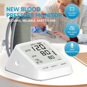 China Hospital Automatic Arm Type Rechargeable BP Digital Blood Pressure Monitor factory