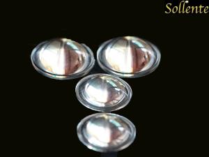 China High Efficiency Glass Light Lenses Plano Convex , PMMA LED Reflector Lens Dia 29mm factory