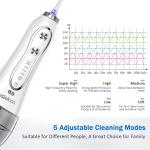 USB Charging Electric Cordless Water Jet Flosser For Oral Health