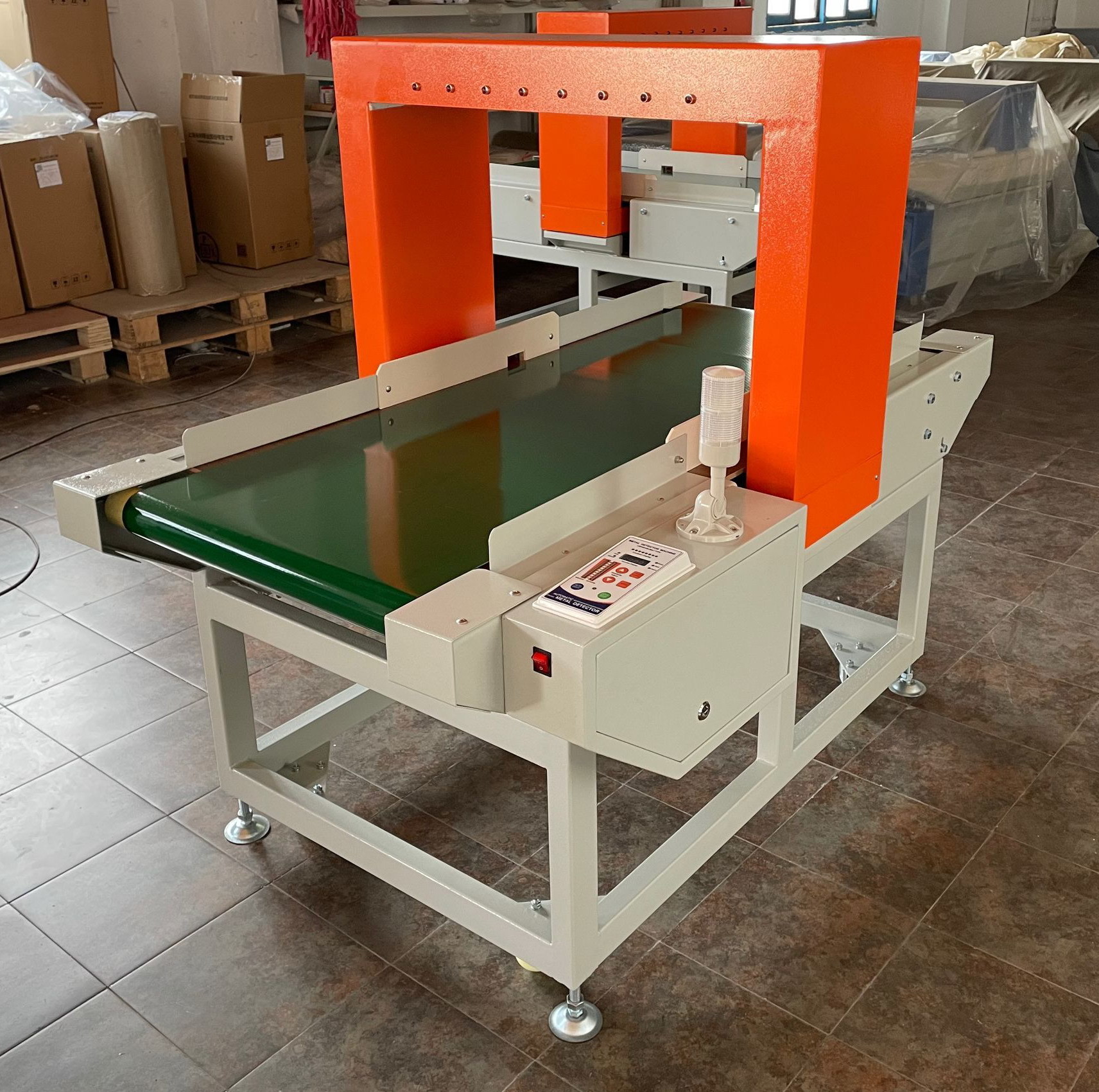 Broken needle detector stronger model JC-600S for heavy big size product inspection
