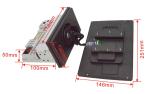 Rotatable Screen 1 Din 9 inch 4G LTE 2+32G Network AM FM Radio Android Car