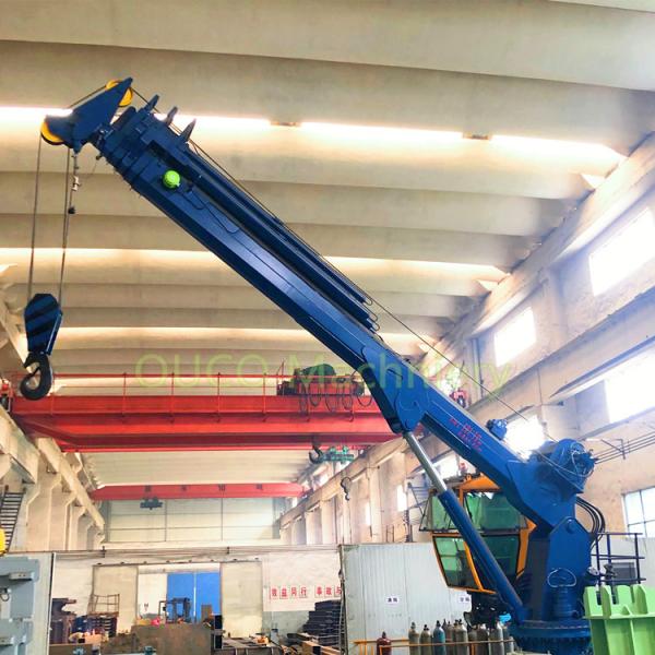 China Electric Column Deck 1 ton Slewing Jib Crane factory