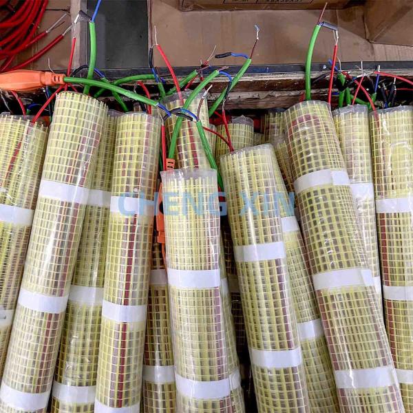 Waterproof and Flexible Heating Cable Mat for Safe and Temperature Regulation in