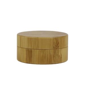 China Thermal Transfer Leakproof 5g-250g Bamboo Cream Jar OEM Logo factory