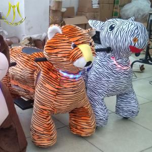 China Hansel coin operated kids ride machine animals rent motorized animal scooters for kids factory