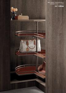 China Adjustable Wardrobe Accessories Storage Drawers Hanging Rail factory