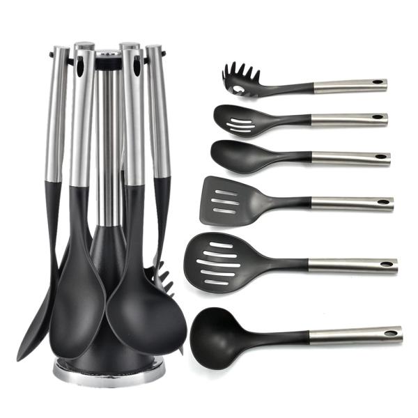 Sustainable Kitchenware Nylon Set Kitchen Accessories Nylon Ladle Skimmer Turner