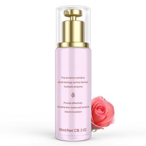 China 100% Pure Natural Skin Toner Unblock Tighten Stubborn Pores Main Ingredient Rose Flower Oil factory