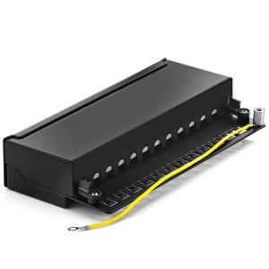 12 Port Pacthpanel UTP Wall Mount RJ45 Patch Panel Cat6 Cable Distributor