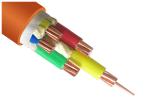 Fireproof LSZH Low Smoke Zero Halogen Cable 4 Cores IEC 60228 / IEC 60332