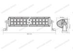 31.5 Inch 180W LED Light Bar 6000K , PC Lens Spot / Flood / Combo LED Light Bar