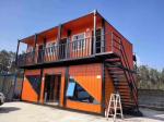 Rock Wool Sandwich Movable Shipping Container Homes Fireproof