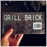 Pierre abrasive for cleaning grill brick