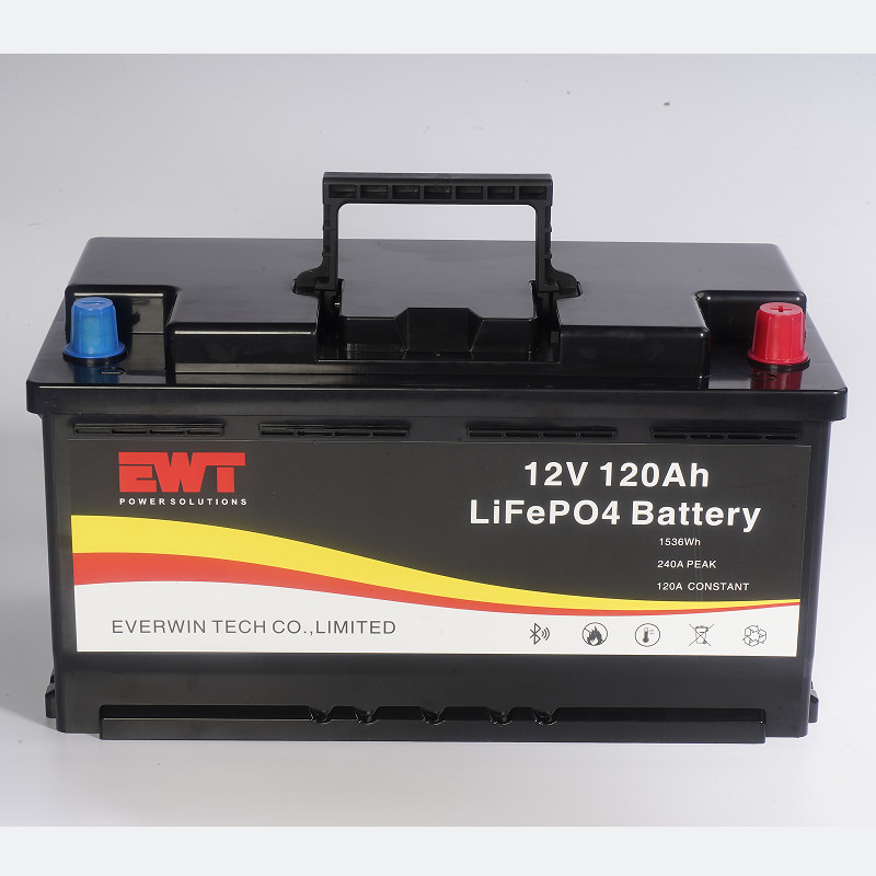 12V 120Ah LiFePO4 Battery Pack for Energy Storage Rechargeable Nominal Voltage 12V