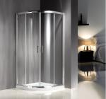 6mm tempered glass 900x900x1900mmWaterproof Bathroom Curved Corner Shower