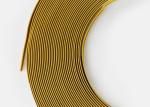 ABS Plastic Arrow Type Yellow Trim Cap LED Channel Letter Return Side 35/45m