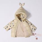 Bilemi Blue Print Goose Down All In One Cartoon Fox Outdoor Footless Overall Set