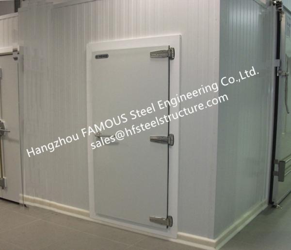 Polyurethane Core Side Hinged Coldroom Doors Double Swinging Insulation Doors