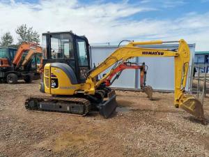 China Small Space Workplace 3595kg PC35MR Used Komatsu Excavator factory