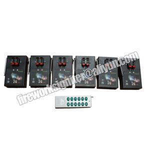 China 100m 12 Cues Wireless Remote Fireworks Launching System factory