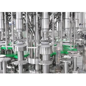 SUS304 Capping Labeling Beer Filling Machine High Capacity