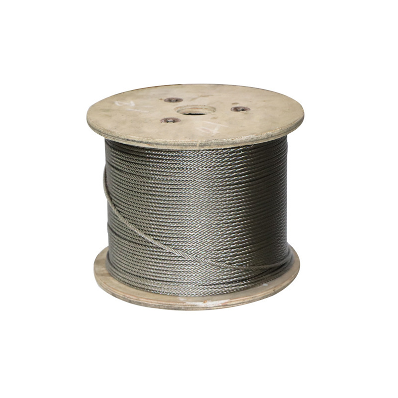 Non-Alloy 1*7 16mm Galvanized Steel Wire Rope Stay 6mm Steel Cable with High Tensile Strength