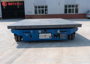 China Automatic Agv Electric Operated Industrial Transfer Trolley factory
