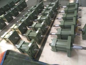 China 3000PSI Rear Front Flange Mount Custom Made Hydraulic Cylinders factory