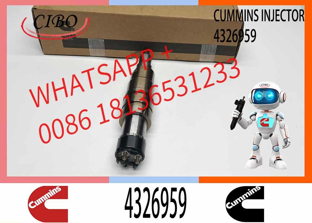 XPI Common Rail Injector 4307217 Auto Parts Fuel Injector Nozzle 4307217 4326959