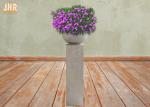 Fiberclay Garden Pots Clay Flower Pots With Pedestal Outdoor Planters Large