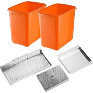 Fast Squeezing and Filtering Orange Juice Machine for 4-7 Glasses per Minute