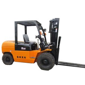 China HANGCHA 4 Ton Forklift Truck 3.5 Ton Diesel Forklift Make HANGCHA factory