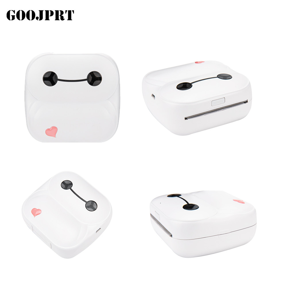 USB Ports 58mm Mini Wireless Bluetooth Thermal Receipt Printer Support ESC/P0S For IOS/Android Mobile Printer