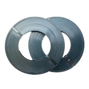 China SGCD 16x0.3mm Steel Strapping Belt Galvanized Polished Packing Iron Strip factory