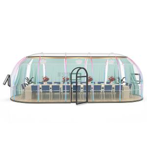 China Insulated Garden Igloo Tent Outdoor PC Polycarbonate Hotel Bubble Tents factory