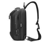 Custom Anti Theft Mens Sling Bag Water Resisting 21*12*35cm Size