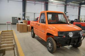 China 5KW Rated Power Electric Pick Up Trucks Electric Cargo Vehicle factory