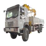 SINOTRUK HOWO 6 ton 4x2 Euro2 Emission Mini Truck Mounted Crane Small Lorry